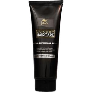JaDy - Crema Capelli Ricci Senza Risciacquo | Termoprotettori & Oli Essenziali | Idratante e Nutriente | Styling Definito e Brillante, 250 ml