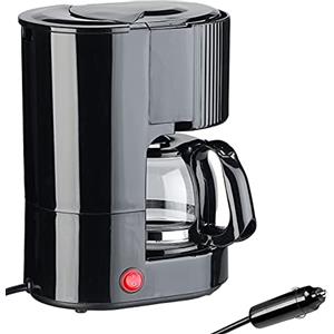 Rosenstein & Söhne Macchine da caffè americano - 12V macchina per il caffè: Macchina da caffè con filtro per automobile, fino a 3 tazze, 650 ml, 12 volt, 170 watt (12 ° volt macchina per il caffè)