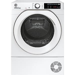 Hoover H-DRY 500 Asciugatrice 8 Kg, Pompa di Calore, Libera Installazione, Classe A++, Controllo da App hOn e Connessione Wi-Fi, Griglia per Scarpe, 59,6 x 58,5 x 85 cm, Bianca - NDE H8A2TCEXS-S