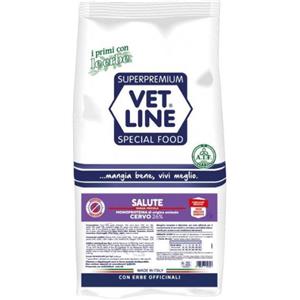 Vetline Salute Cervo Monoproteico per Cani di Piccola Taglia - 3 Kg con 9 Erbe Officinali