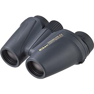 Nikon Travelite EX Binocolo 8x25 CF Nero - Leggero, Impermeabile e Anti-appannamento