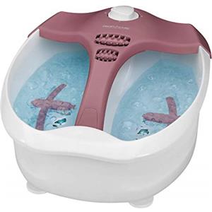 PROFI CARE ProfiCare PC-FM 3027 - Massaggiatore per piedi riscaldato, effetto Whirpool intenso, 4 livelli, applicazione con e senza acqua, colore: Bianco/Rosso