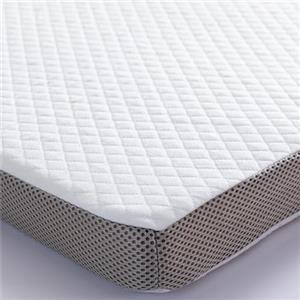 EGO HOME Coprimaterasso alto 5 cm in memory foam topper certificato Öko-TEX, coprimaterasso per letto a molle, materassi divano letto, memory foam, bianco, 140 x 190 cm