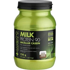 +Watt Milk Protein 90 - Proteina a Lento Assorbimento- Formato: 750 g - Gusto: Cacao
