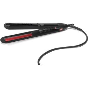 Upgrade - Piastra per Capelli Professionale Infrared - Slim - Con Elegante Design Nero - Piattini Stretti - Per Tutte le Tipologie di Capello