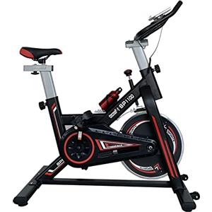 TECNOFIT - SP 1100 Spin Bike Cyclette Indoor Bike - Compact Sport con Schermo LCD Integrato