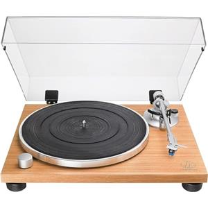 Audio-Technica LPW30TK Giradischi Manuale con Trazione a Cinghia e Base in Legno Teak