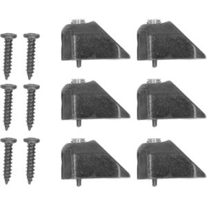Miokycl Sostituzione del Dado di Bloccaggio in Lega di Zinco per Chitarra Elettrica Senza Testa per Tipo Split a 6 Corde (Nero)