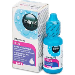 Blink Gocce Oculari Intensive Plus Gel 10 ml - Sollievo Prolungato per Occhi Stanchi e Irritati
