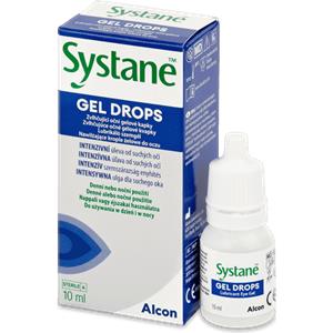 Alcon Systane Gel Drops 10 ml - Collirio Lubrificante per Occhio Secco, Stabilizza il Film Lacrimale e Idrata