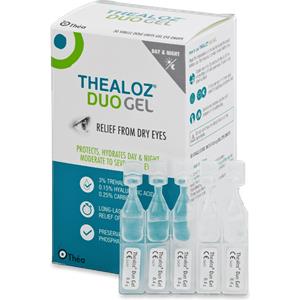 Thealoz Duo Gel Oftalmico - 30 x 0,4 g, senza conservanti, con Trealosio e Ialuronato di sodio per idratazione e rigenerazione dell'occhio