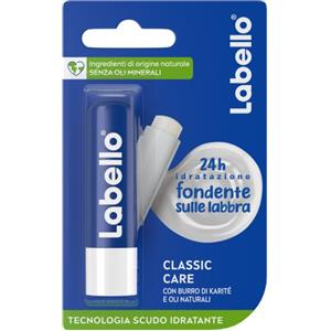 Labello Classic Care Stick 24h Idratazione Fondente Sulle Labbra 5,5 Ml