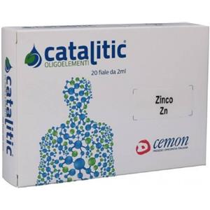 Cemon Catalitic Zinco - Integratore Alimentare in 20 Fiale da 2 ml per Articolazioni e Reumatismi