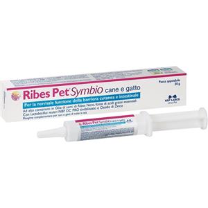 Ribes Pet Symbio Pasta per Cani e Gatti - Mangime Complementare con Olio di Semi di Ribes Nero e Lactobacillus