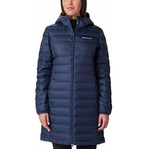 Columbia Lake 22 II - Piumino Lungo con Cappuccio da Donna, Giacca Idrorepellente per Attività Outdoor