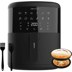 Cecotec Friggitrice Cecotec ad aria calda Cecofry Bombastik 6000 Full 6l 1700W 80gradi -200gradi Nero [4993]