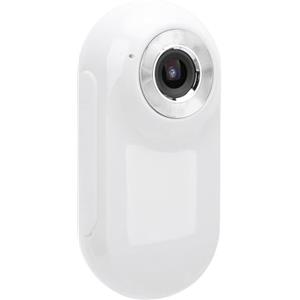 Asixxsix Mini Fotocamera per il Corpo, Videoregistratore per Action Camera Grandangolare da 170 Gradi, Clip per Dash Cam per Moto, Videocamera Indossabile per Collare per Gatti per Guida