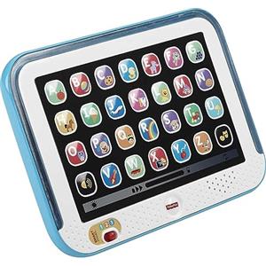 Fisher-Price - Tablet Ridi e Impara, tablet con tecnologia Smart Stages e tre livelli di gioco, tante canzoncine, frasi e suoni per crescere e imparare, giocattolo per bambini, 12+ mesi, CDG33