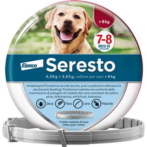 ELANCO ITALIA SpA Seresto Collare Antiparassitario per Cani da 8 Kg