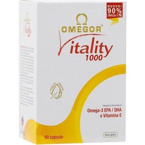 Omegor Vitality 1000 Integratore 90 Capsule