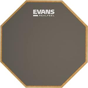 Evans Practice Pad Real Feel RF-6GM, 6, one-sided - Accessorio per batteria