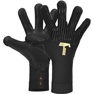 T1TAN Rebel 2.0 Black Out - Guanti da portiere - guanti da portiere di calcio - senza protezione per le dita - taglia 6