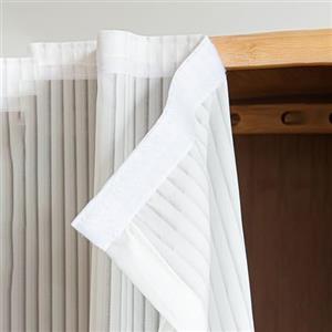 Wansiman Tende per Armadi,Tende Oscuranti Antipolvere per dell'Armadio,Tende per Scaffali,Tende della Scarpiera,Tenda per Armadio Aperto,Autoadesiva,per Mobili da Cucina,Guardaroba,Bagno