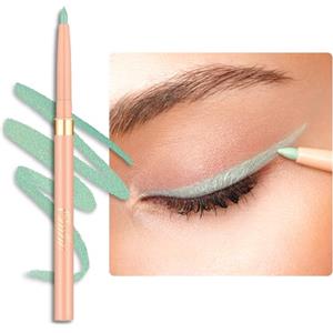 OULAC Matita Occhi Waterproof, Eyeliner Verde Mat Girevole, Colore Intenso, Dura 12 Ore +, Texture Liscia e Cremosa, Non Trasferibile, Vegan, Vegan (11) Mint