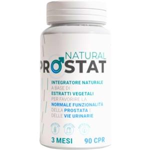 Natural Sprint PROSTATA SERENOA REPENS e Vitamina C (400Mg) 90 Compresse (3 Mesi) di Serenoa Repens (Palmetto), Licopene, Vitamina C, Ortica dioica, Zinco. Integratore Naturale per la Prostata, senza zuccheri