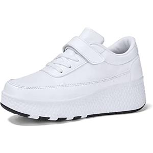 HUSKSWARE Pattini a rotelle per Ragazzi e Ragazze, con 2 Ruote Regolabili, Bianco, 31 EU