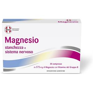 A&D SPA GRUPPO ALIMENTARE DIET Matt Divisione Pharma Magnesio Stanchezza E Sistema Nervoso 30 Compresse