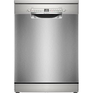 Bosch SMS2HTI02E Serie 2, Lavastoviglie da libera installazione, Home Connect, Diagnostica da remoto, Assistente al lavaggio, Programma preferito, EcoDosage, Acciaio, 60cm