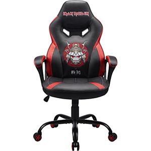 SUBSONIC Iron Maiden - Sedia da gaming/Poltrona da ufficio ergonomica dimensione S/M