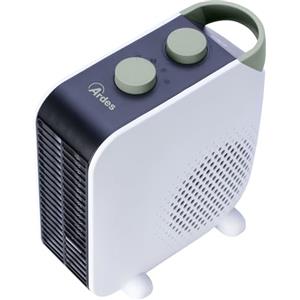 ARDES - AR4F15 Termoventilatore VERTIGO a 2 Posizioni - Termoventilatore Verticale e Orizzontale con 2 Potenze - Stufa Elettrica Portatile con Termostato