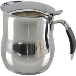 Ilsa CAFF/TEIERA Omnia 10TZ.CL100 18/10 INDUZIONE C/Cravatta, Acciaio, Silver, 10 Tazze