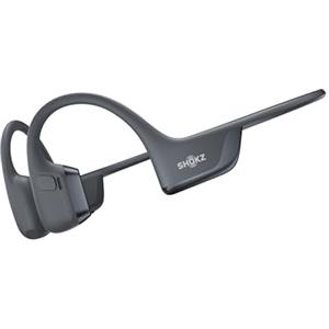 SHOKZ OpenRun Pro 2 cuffie a conduzione ossea, IP55 - Nero | Bluetooth 5.3, microfoni con cancellazione rumore, 12 ore riproduzione, ricarica rapida USB-C