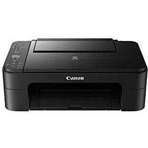 Canon PIXMA TS3350 - Stampante multifunzione a getto d'inchiostro a colori (stampa, scansione, copia, display LCD da 3,8 cm, WLAN, Print App, 4800 x 1200 Dpi), colore: Nero