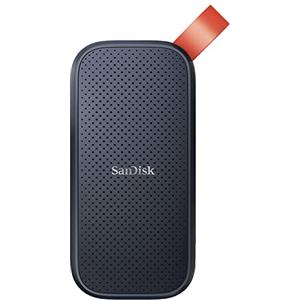 SanDisk Portable 1TB SSD Esterno, SSD Portatile, Unità a stato solido NVMe, fino a 800 MB/s, Un'unità di storage affidabile per il backup di contentuti e ricordi, robusto gancio in gomma