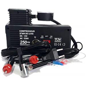 topolenashop Mini compressore Portatile canotti Auto 12V 220V Auto Bici Moto 250PSI