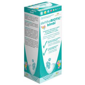 DelthaBIOTIC Bimbi - Integratore alimentare in gocce con fermenti lattici vivi per l'equilibrio della flora intestinale - 15 ml
