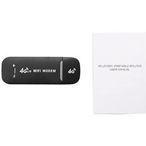 Yuattory Modem USB 4G Router WiFi Dongle USB 150 Mbps con Slot per Scheda SIM Car Wireless Hotspot Pocket Mobile WiFi