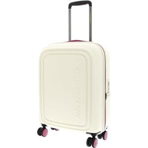 Mandarina Duck LOGODUCK + Trolley Cabin, Frullato al lampone, Linea iconica di Mandarina Duck in policarbonato