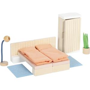 small foot Mobili per la casa delle bambole, cameretta in legno, set di mobili per la casa delle bambole, per bambini dai 3 anni, 12631