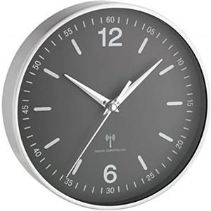 TFA Dostmann 60.3503.02 Orologio da parete radio analogico (nero)