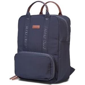 CHILDHOME, Zaino fasciatoio Family Bag Club, Grande capacità, Multifunzionale, Fasciatoio incluso, 11 scomparti, Tasche isolate, Passaggio per trolley, Gancio per passeggino, 20,5L, Grigio