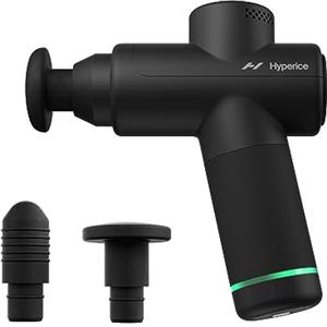 Hyperice Hypervolt Go 2 Nero - Dotato di tecnologia Quiet Glide - Pistola massaggiante a percussione portatile