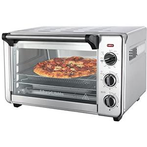 Russell Hobbs Fornetto Elettrico Multifunzione 5-in-1 - Friggitrice ad aria calda, Mini forno, grill, Tostapane, Funzione riscaldamento - 20 l, pizza 30 cm, Cestello, Teglia, Griglia, 26680-56