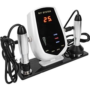 Kudoo Radiofrequenza Viso Dispositivo di Bellezza, Radiofrequenza Viso e Corpo Massaggiatore Viso Antirughe per Corpo, Viso, Occhi, Eliminazione Rughe per Il Viso e Gli Occhi del Corpo(EU)