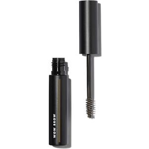 e.l.f. Wow Brow Gel, volumizzante, modulabile, ibrido cera-gel, crea sopracciglia piene e voluminose, fissa le sopracciglia, Neutral Brown, infuso con fibre, 3,5 g