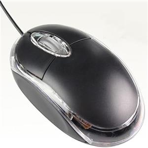 Generico Mouse USB 2.0 Ottico filo Luce LED Notebook PC Computer WINDOWS VISTA 7 8 10
